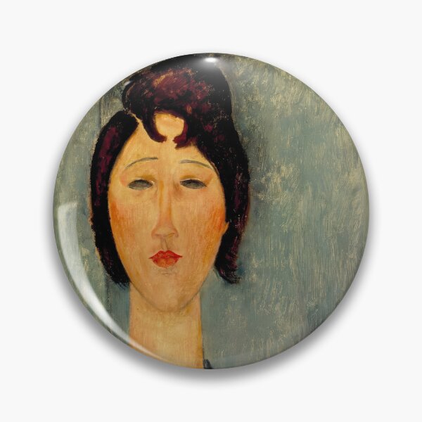 Item preview, Portrait of a Young Woman by Amedeo Modigliani: Modernist Fine Art Print designed and sold by artofuniverse.