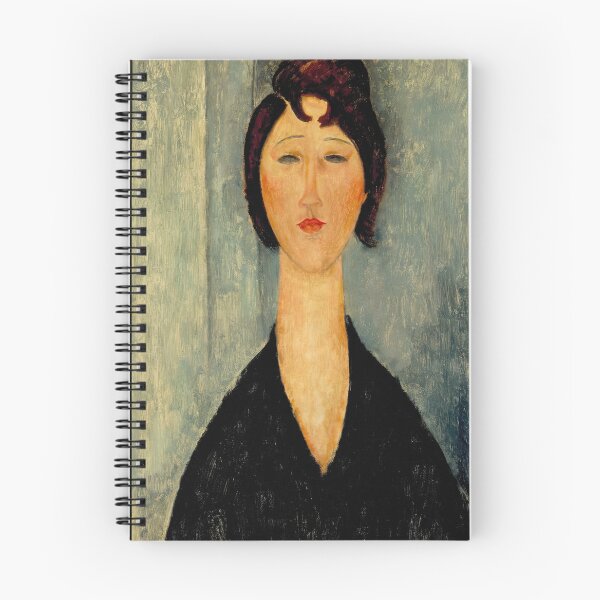 Item preview, Portrait of a Young Woman by Amedeo Modigliani: Modernist Fine Art Print designed and sold by artofuniverse.