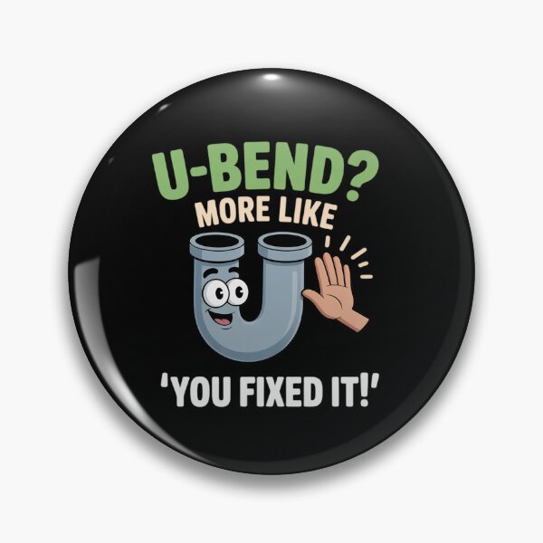 Item preview, Plumber Pride U-Bend High Five Comic Pipe designed and sold by Voidbinder.