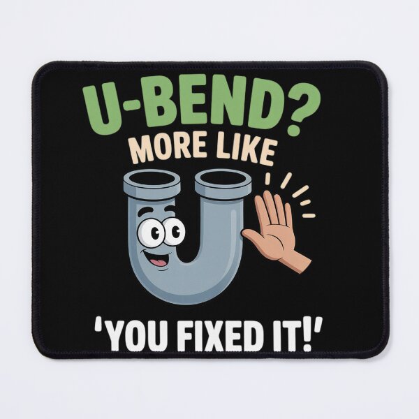 Item preview, Plumber Pride U-Bend High Five Comic Pipe designed and sold by Voidbinder.