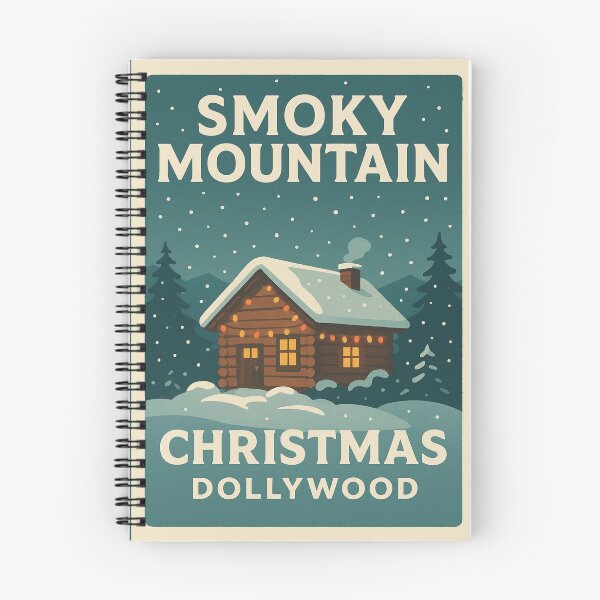 Item preview, Dollywood Christmas Snow Scene T-Shirt | Winter Holiday Theme Park Art | Tennessee Christmas designed and sold by Globalcitytees.