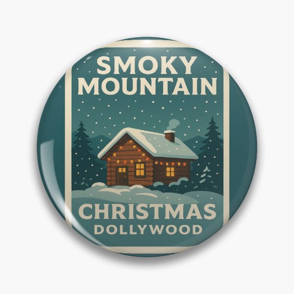 Item preview, Dollywood Christmas Snow Scene T-Shirt | Winter Holiday Theme Park Art | Tennessee Christmas designed and sold by Globalcitytees.