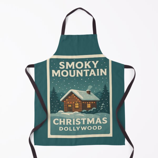 Item preview, Dollywood Christmas Snow Scene T-Shirt | Winter Holiday Theme Park Art | Tennessee Christmas designed and sold by Globalcitytees.
