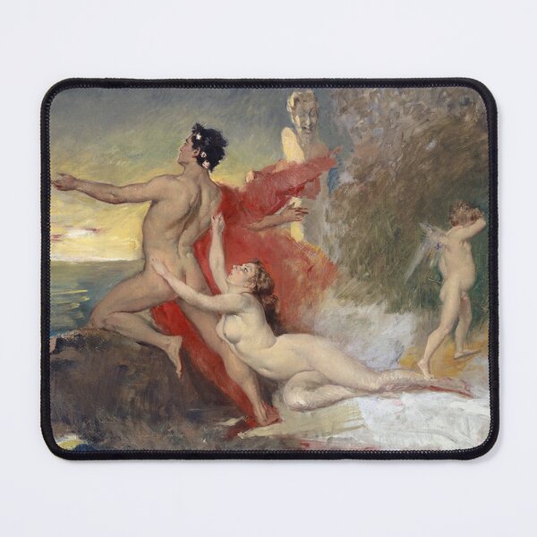Item preview, Odysseus and Calypso (1872) Frank Buchser designed and sold by Art Outlaws.