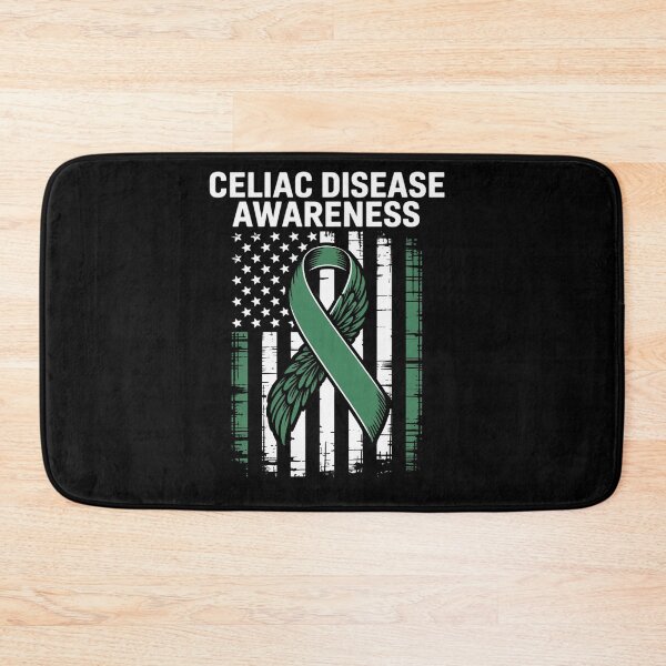 Item preview, Celiac Disease Awareness Ribbon Flag Gluten Free designed and sold by Moxizz.