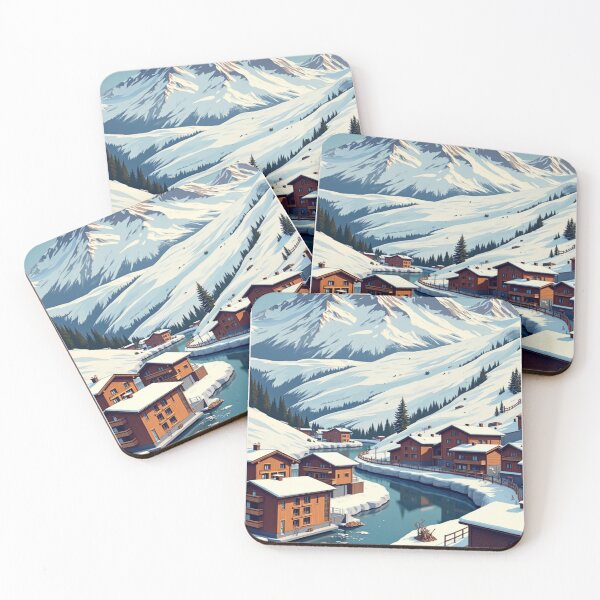 Item preview, Tignes Travel Poster, Perfect Gift for Travel Enthusiasts, Vintage Style Wall Art, France art for home decor, Tignes print. Sticker designed and sold by Thegalleryshop1.