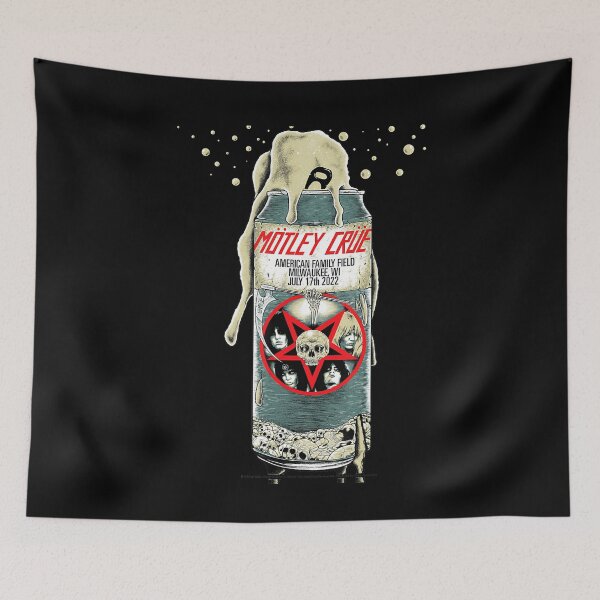 Item preview, Motley Crue Whiskey Bottle Parody Rock Art Design designed and sold by theodoreplar.