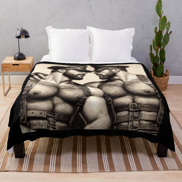 Item preview, Gay Leather Bar Pride "Will & Tod" San Francisco Pride Graphic Design designed and sold by ItsAKinkThing.