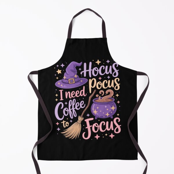 Item preview, Pocus Hocus Coffee Focus Shirt Pocus Hocus I Need Coffee designed and sold by Voidbinder.
