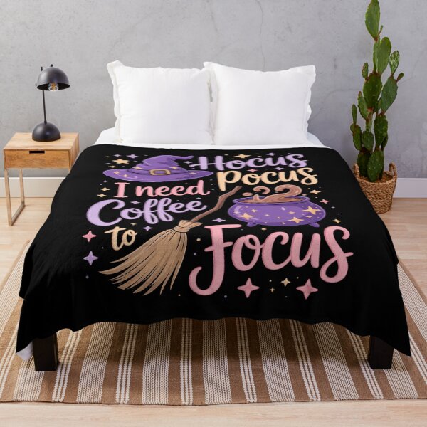 Item preview, Pocus Hocus Coffee Focus Shirt Pocus Hocus I Need Coffee designed and sold by Voidbinder.