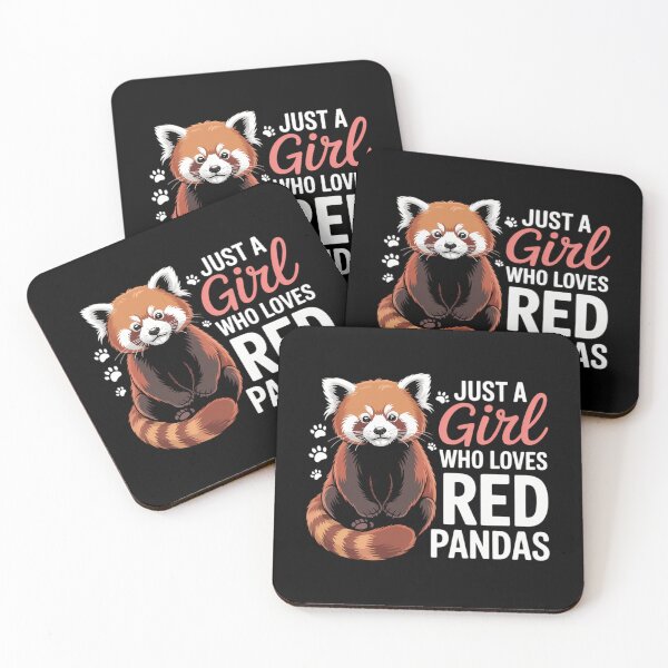 Item preview, Just A Girl Who Loves Red Pandas Red Panda Quote designed and sold by FaithAbbott.