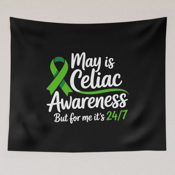Item preview, Celiac Disease Awareness Shirt Support Month May designed and sold by Moxizz.