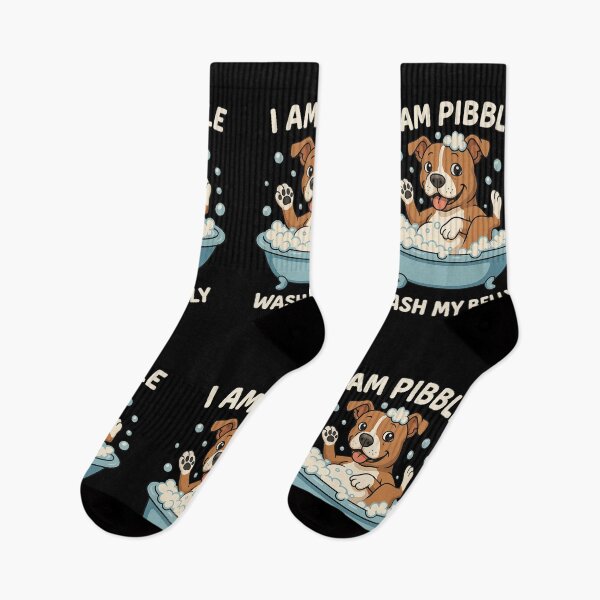 Item preview, I Am Pibble Wash My Belly designed and sold by JI-PIXEL-PLACE.