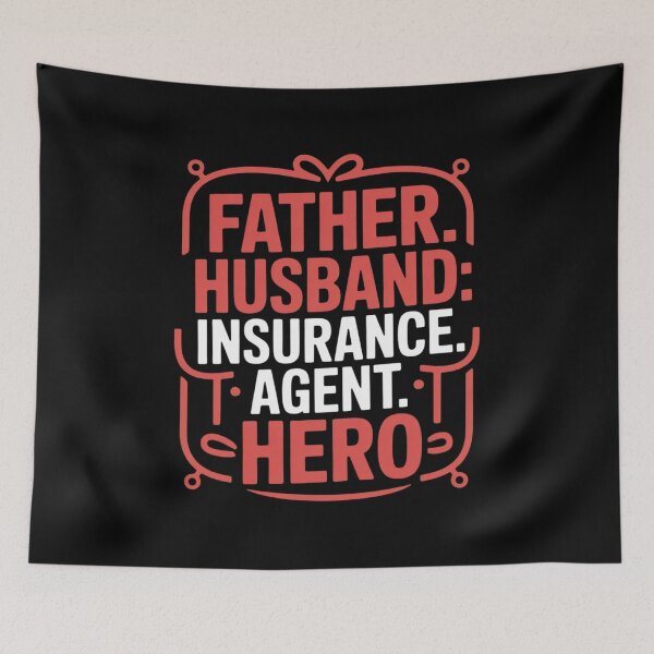 Item preview, Policy Advisor Broker, Father Husband Insurance Agent Hero designed and sold by Voidbinder.