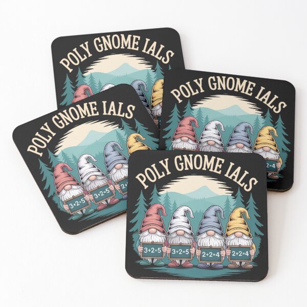Item preview, Poly Gnome Ials Math Pun Algebra Student designed and sold by Voidbinder.