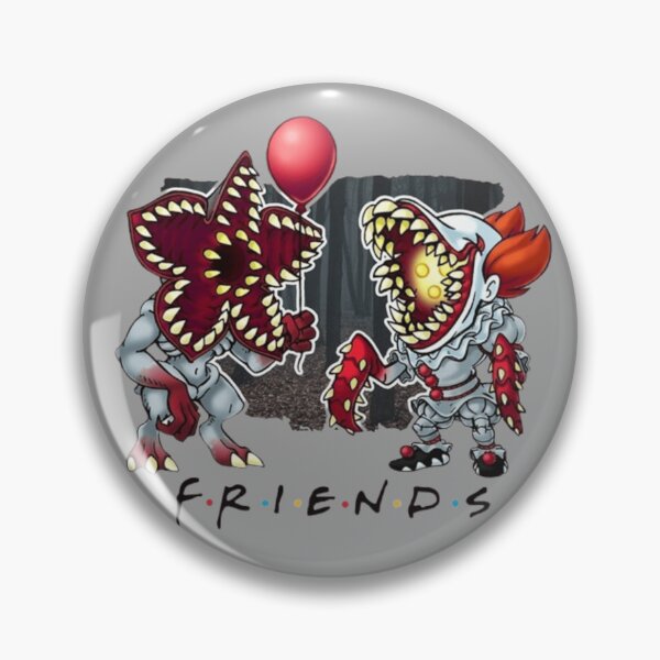 Item preview, Demogorgon Pennywise Friends Horror Crossover designed and sold by GenZINISH.