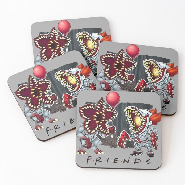 Item preview, Demogorgon Pennywise Friends Horror Crossover designed and sold by GenZINISH.