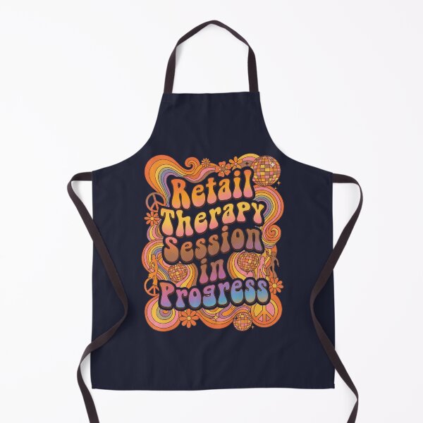 Item preview, Retail Therapy Session In Progress 70s Groovy Retro designed and sold by anass002.