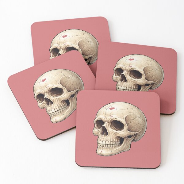 Item preview, Human Skull Anatomy Sticker | Biology Skeletal System Education Design designed and sold by RevieusaR.