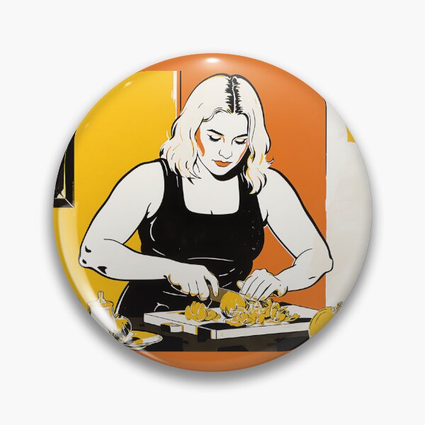 Item preview, Curvy & Creative: Modern Woman Pumpkin Prep designed and sold by Banal25.