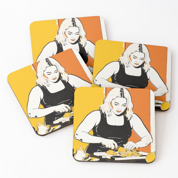 Item preview, Curvy & Creative: Modern Woman Pumpkin Prep designed and sold by Banal25.