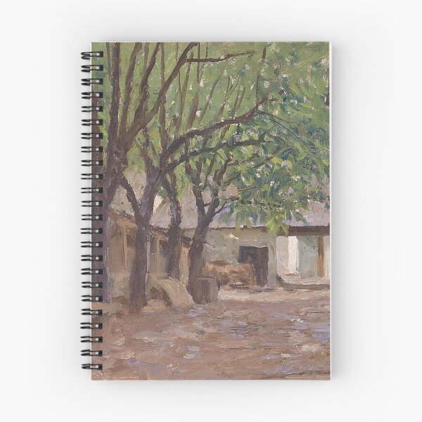 Item preview, Bauernhäuser bei Klagenfurt (1905) – Alfred Zoff Austrian Impressionist designed and sold by Art Outlaws.