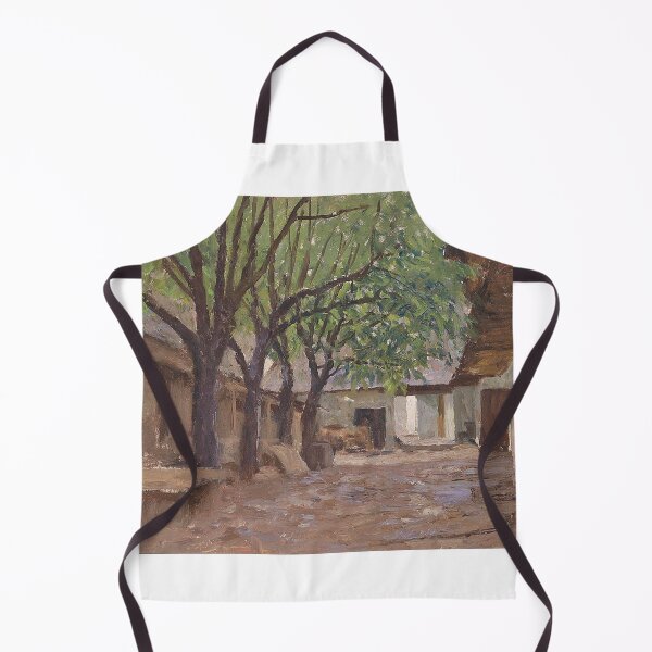 Item preview, Bauernhäuser bei Klagenfurt (1905) – Alfred Zoff Austrian Impressionist designed and sold by Art Outlaws.