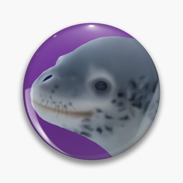 Item preview, Leopard Seal II on Purple designed and sold by GivernyKate.