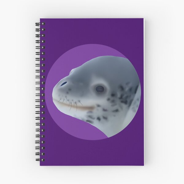 Item preview, Leopard Seal II on Purple designed and sold by GivernyKate.