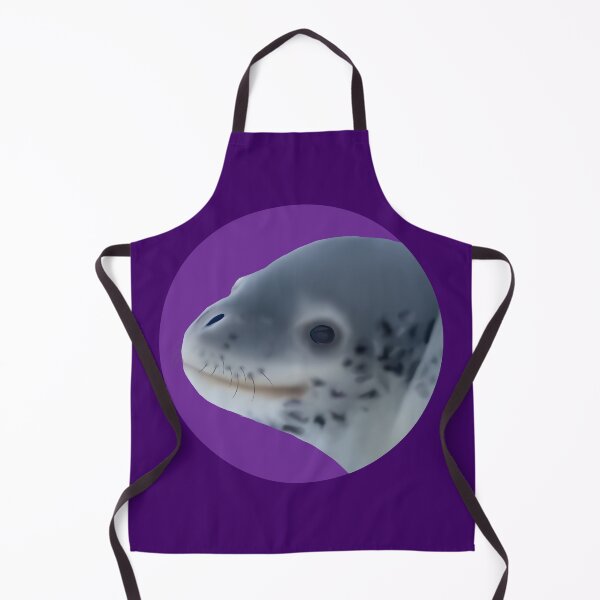 Item preview, Leopard Seal II on Purple designed and sold by GivernyKate.