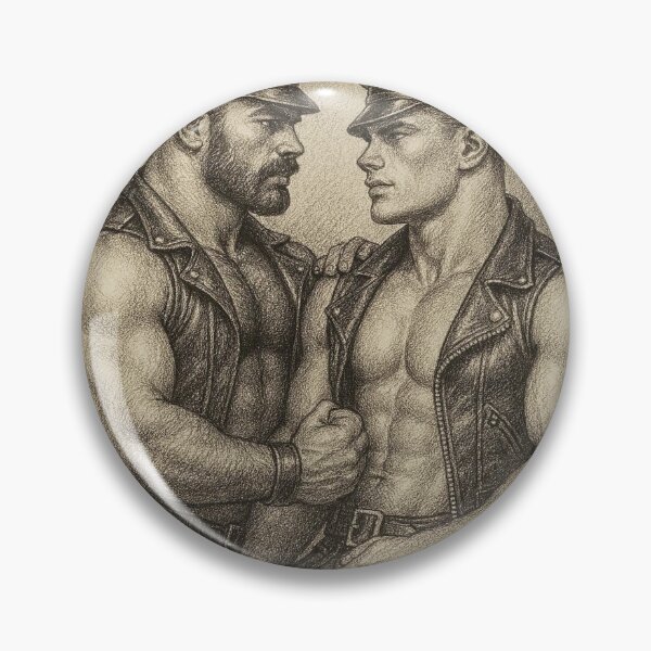 Item preview, Vintage Gay Leather Bar Pride The Move Berlin Pride Graphic Design designed and sold by ItsAKinkThing.