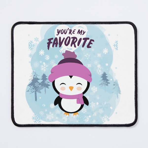 Item preview, "A Sweet Penguin Love Story" designed and sold by MayaMaliStudio.