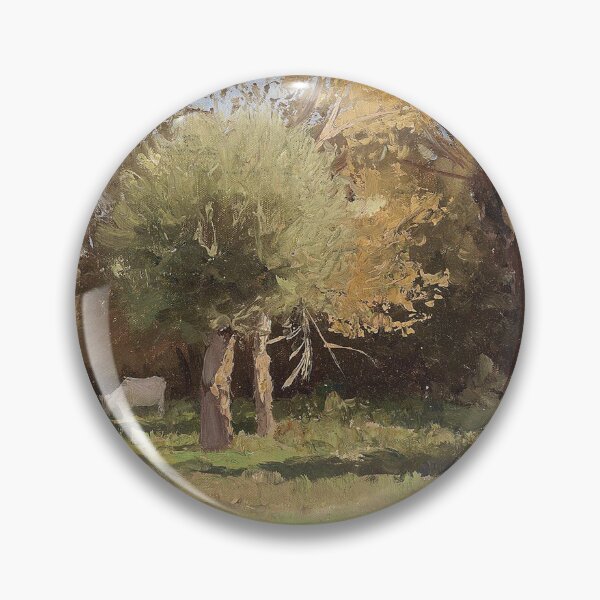 Item preview, Sommerlandschaft mit Kühen (1891) – Alfred Zoff Austrian Impressionist P designed and sold by Art Outlaws.