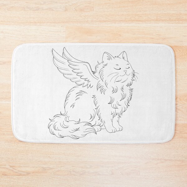 Item preview, Cat with wings  designed and sold by salinsiree.