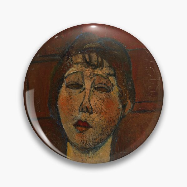 Item preview, Portrait of Madame Dorival by Amedeo Modigliani: Modernist Fine Art Print designed and sold by artofuniverse.