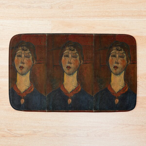 Item preview, Portrait of Madame Dorival by Amedeo Modigliani: Modernist Fine Art Print designed and sold by artofuniverse.