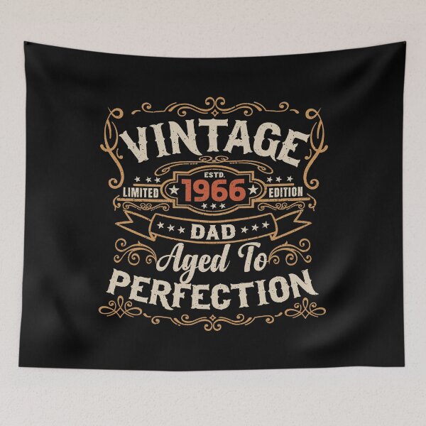 Item preview, 60th Birthday Vintage 1966 For Dad 60 Years Old designed and sold by eclecTEEq.