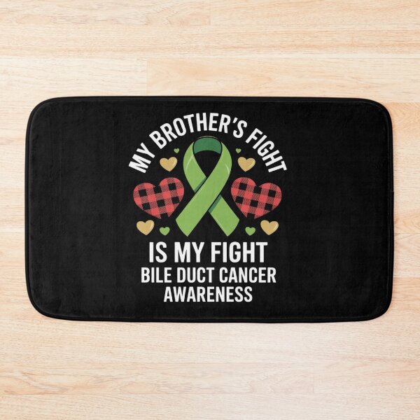 Item preview, Bile Duct Cancer Awareness My Brother's Fight Is My Fight designed and sold by Catharsiscath.