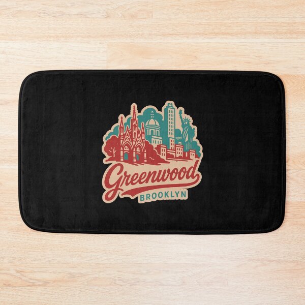 Item preview, Greenwood Brooklyn Neighborhood Streets designed and sold by Boogosh.