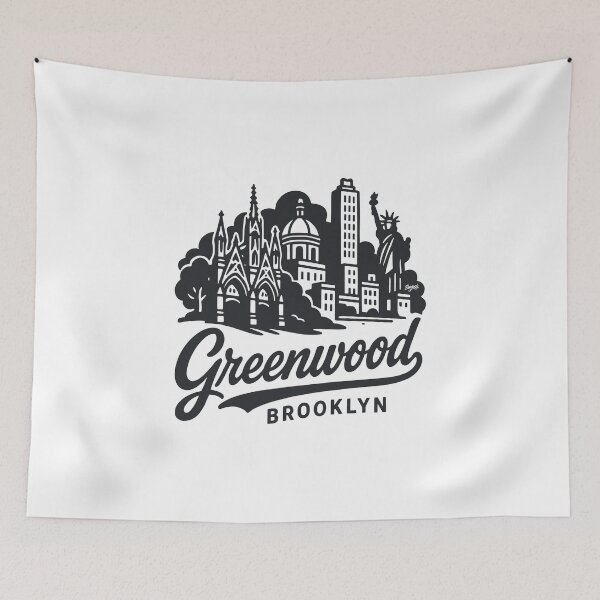 Item preview, Greenwood Brooklyn New York Hometown Pride designed and sold by Boogosh.