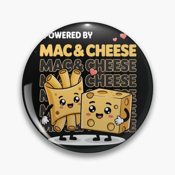 Item preview, Powered By Mac & Cheese designed and sold by Shannon Bosley.