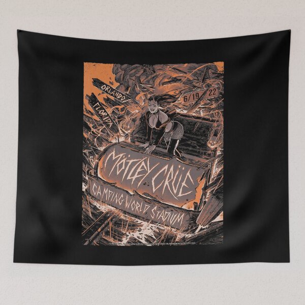 Item preview, Motley Crue Hand Drawn Sketch Style Rock Art designed and sold by josephkyqba.