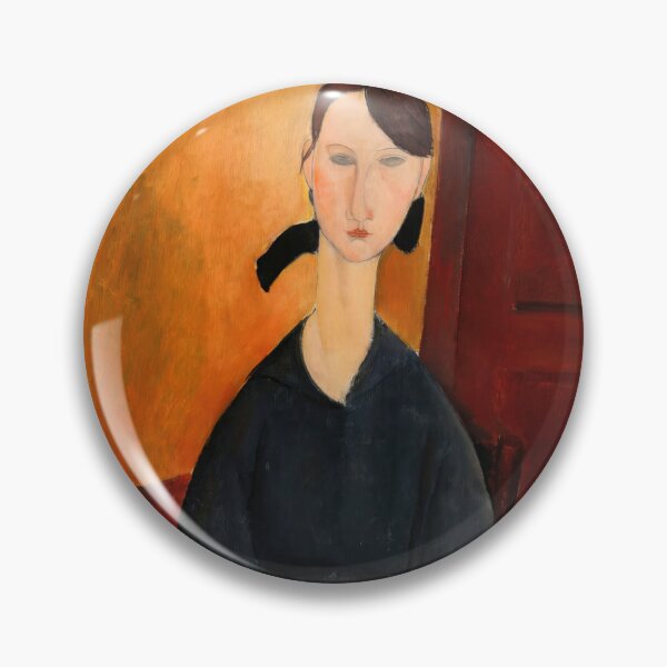 Item preview, Portrait of Madame Dorival by Amedeo Modigliani: Modernist Fine Art Print designed and sold by artofuniverse.