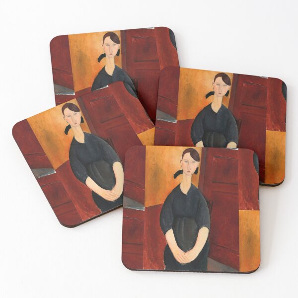 Item preview, Portrait of Madame Dorival by Amedeo Modigliani: Modernist Fine Art Print designed and sold by artofuniverse.