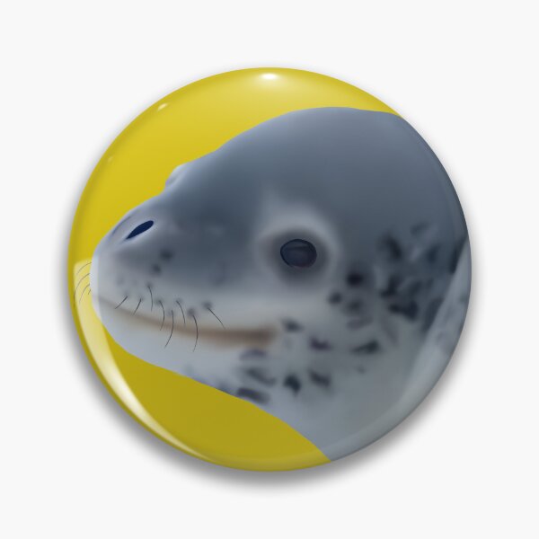 Item preview, Leopard Seal II on yellow designed and sold by GivernyKate.