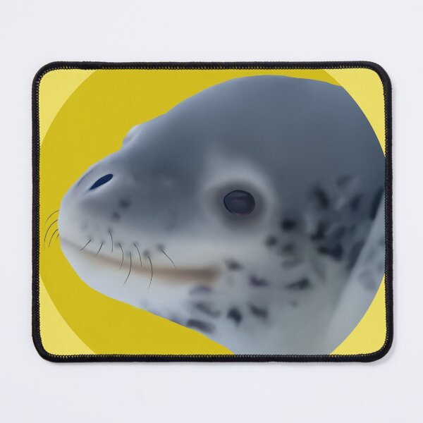 Item preview, Leopard Seal II on yellow designed and sold by GivernyKate.