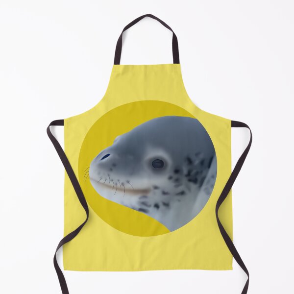 Item preview, Leopard Seal II on yellow designed and sold by GivernyKate.
