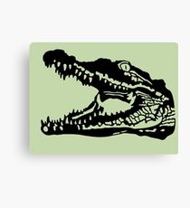 crocodile Canvas Print
