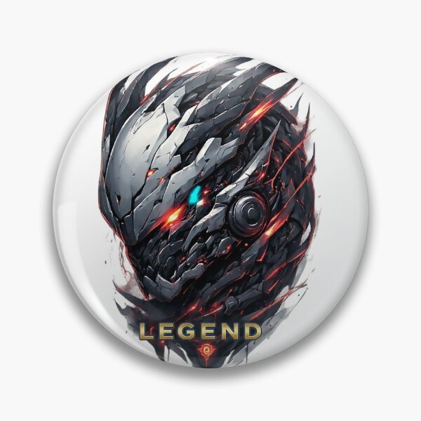 Item preview, Mecha Dragon Knight Cybernetic Helmet Art designed and sold by newvisionart191.