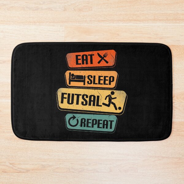 Item preview, Eat Sleep Futsal Repeat Funny Futsal designed and sold by charitashmoqs.